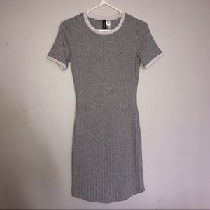 Grey Ribbed Dress🤍